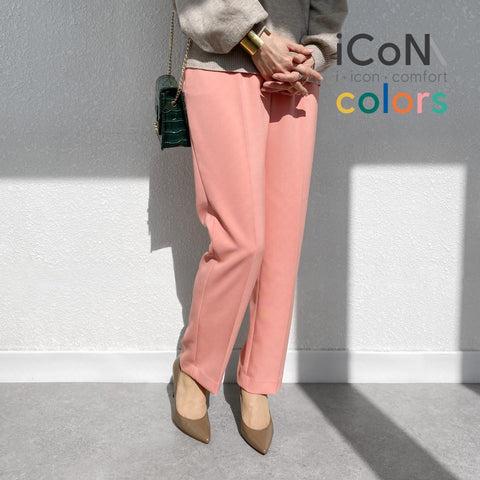 50%OFF:iCoN COLORS:ポインテッドトゥ スムース パンプス(C9043)ダークグレージュ/mamian(マミアン)