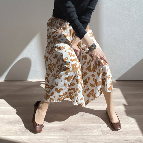 15%OFF:スクエアトゥ バレエシューズ(3377)ブラウン/mamian(マミアン)