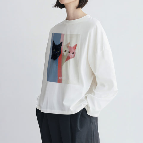 urday【Animal】アートワークTシャツ(5807600)ホワイト/urday(マミアン)