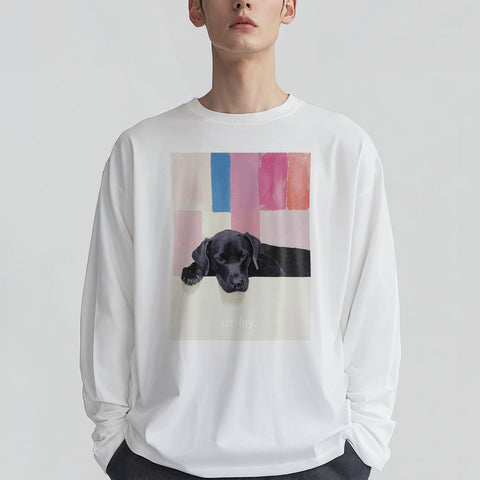 urday【Animal】アートワークTシャツ(9381399)ホワイト/urday(マミアン)