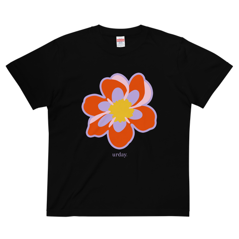 urday【Petal Power】Tシャツ(8216293)ブラック/ホワイト/urday(マミアン)