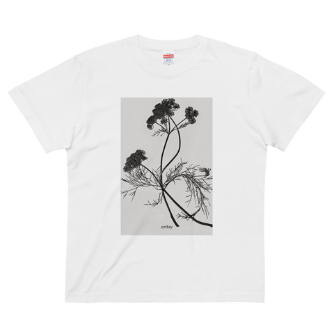 urday【Orlaya-grandiflora】フォトTシャツ(5795369)ホワイト/urday(マミアン)