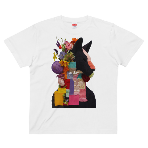 urday【Animal/trompe l'oeil】トロンプルイユ フォトTシャツ(2587346)ホワイト/urday(マミアン)