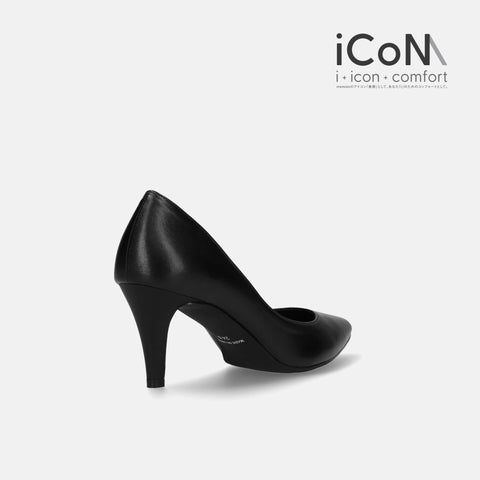 予約:iCoN BASIC:7cmヒールポインテッドトゥUカットパンプス(7203BC)/mamian(マミアン)
