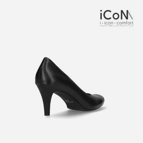 iCoN BASIC:7cmヒールラウンドトゥパンプス(563BC)/mamian(マミアン)