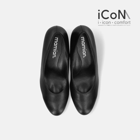 iCoN BASIC:7cmヒールラウンドトゥパンプス(563BC)/mamian(マミアン)