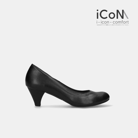 iCoN BASIC:5cmヒールラウンドトゥパンプス(51BC)/mamian(マミアン)