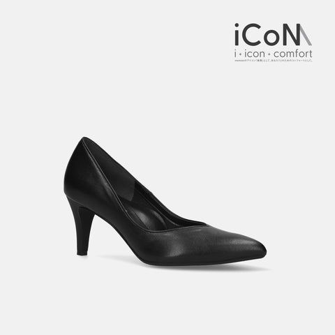iCoN BASIC:7cmヒールVカットパンプス(6600BC)/mamian(マミアン)