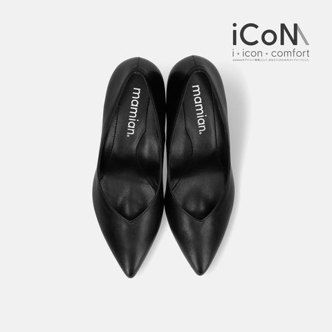 iCoN BASIC:7cmヒールVカットパンプス(6600BC)/mamian(マミアン)