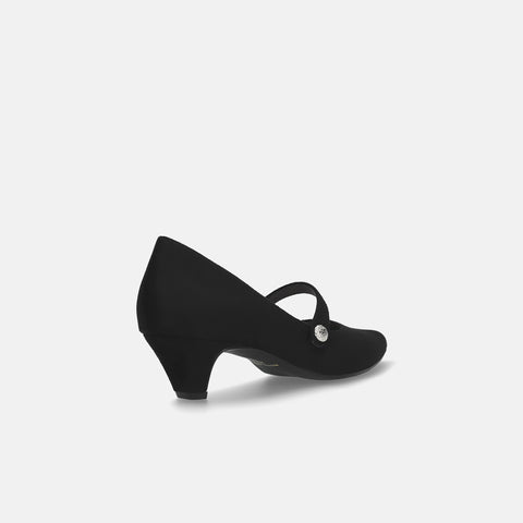 15%OFF:メリジェーン パンプス(m45003)ブラックS/mamian(マミアン)
