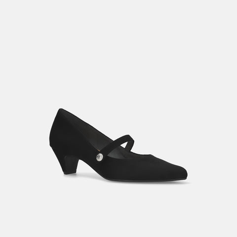 15%OFF:メリジェーン パンプス(m45003)ブラックS/mamian(マミアン)