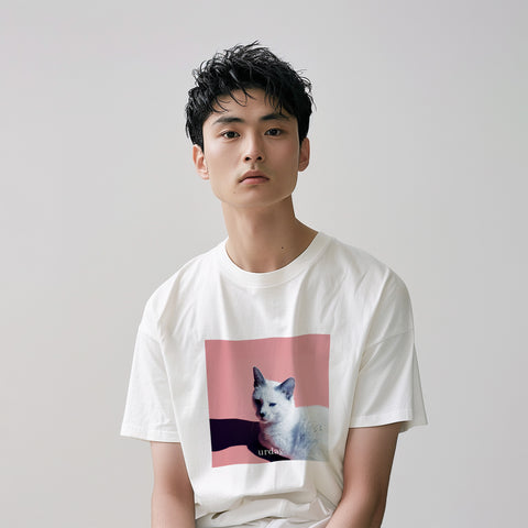 urday【Azure Cat】Tシャツ(6433411)ホワイト/urday(マミアン)