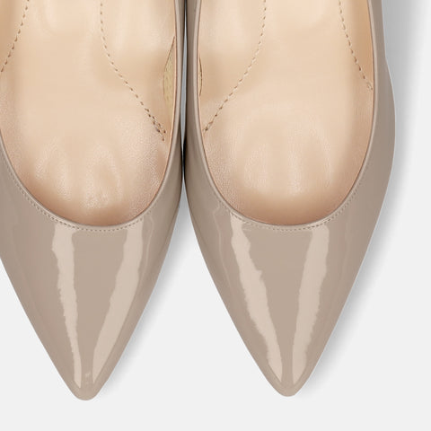 予約：2026SS：iCoN COLORS：ポインテッドトゥ パンプス（C57173）グレージュE