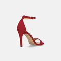 2026SS：ハイヒール ライン サンダル（3570）レッドS/mamian（マミアン）