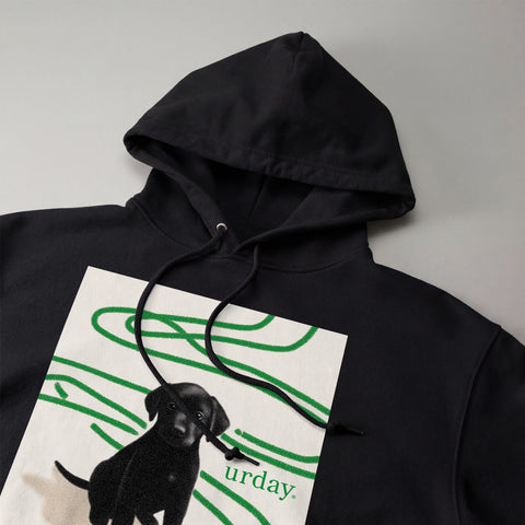 予約：urday【cat】アートワークスウェットプルパーカ（u-a-spk-0001-03）ホワイト